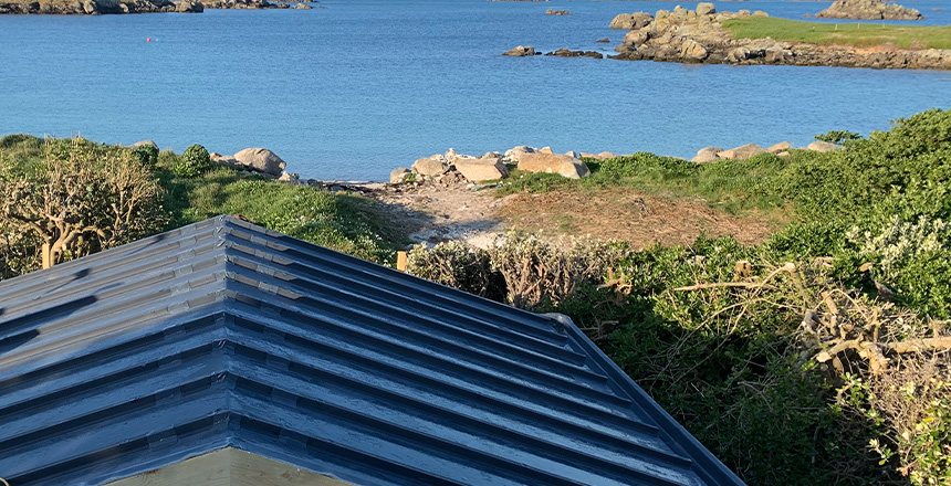 Flat Roof Waterproofing Installation in the Isles of Scilly